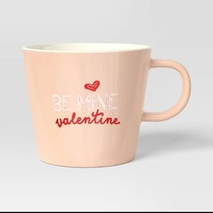 🆕Threshold Valentine's Day 'Be My Valentine' Mug Pink - 15 oz 2024